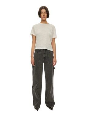 Oval Square Player 0108 Jeans in Grey Wash Size 25